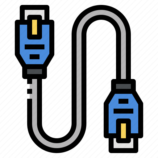 Ethernet, cable, lan, internet, wiring, componant, connection icon - Download on Iconfinder