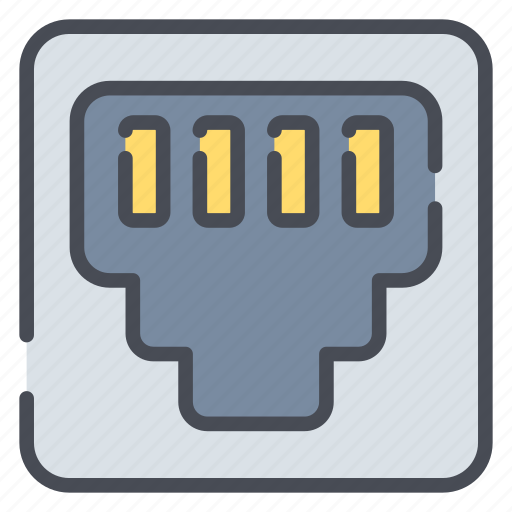 Wifi, port, internet, wireless, network, signal, connection icon - Download on Iconfinder