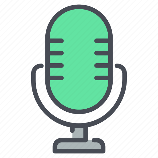Mic, audio, sound, music, speaker, voice, speech icon - Download on Iconfinder