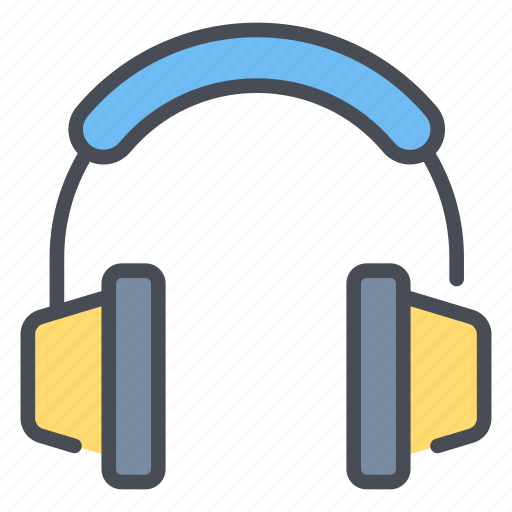 Headset, music, earphone, audio, support, earphones, headphones icon - Download on Iconfinder