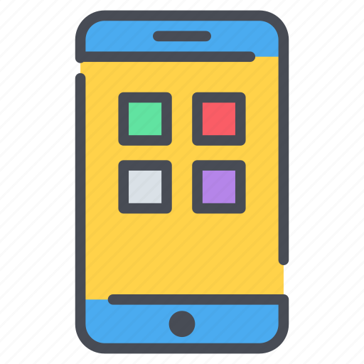 Smartphone, mobile, technology, communication, internet, cell-phone, device icon - Download on Iconfinder