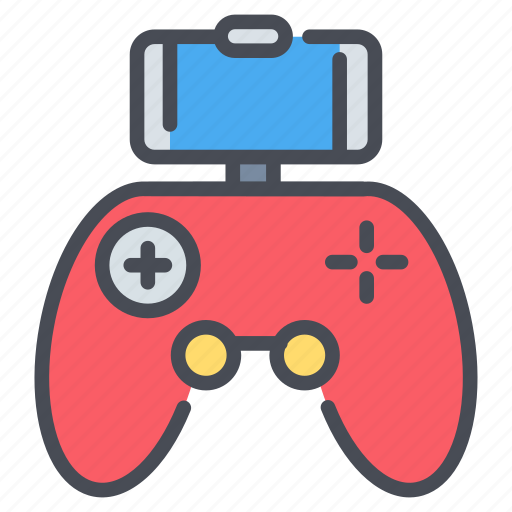 Cyber, game, play, controller, gaming, video, mobile icon - Download on Iconfinder