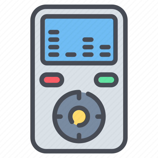 Music, player, audio, sound, device, mp3, music-player icon - Download on Iconfinder