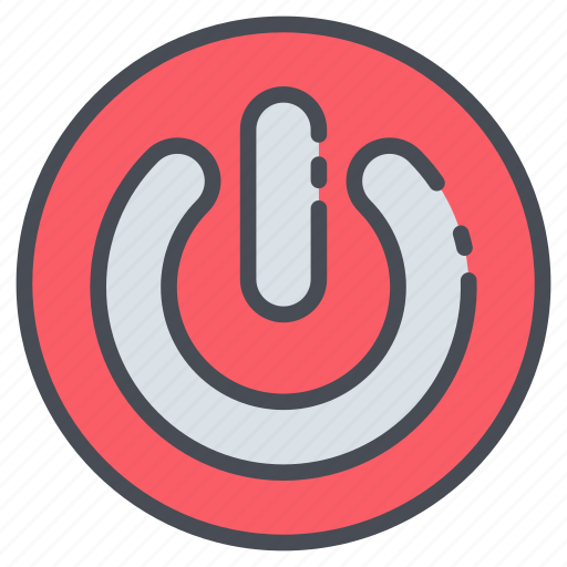 Power, off, on, button, switch, shutdown, power-off icon - Download on Iconfinder