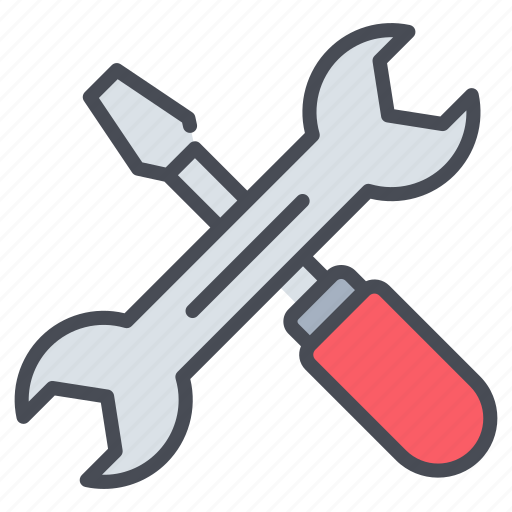 Tools, construction, equipment, repair, wrench, work, setting icon - Download on Iconfinder