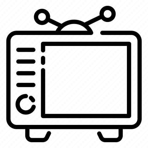 Tv, television, screen, monitor, display, entertainment, technology icon - Download on Iconfinder