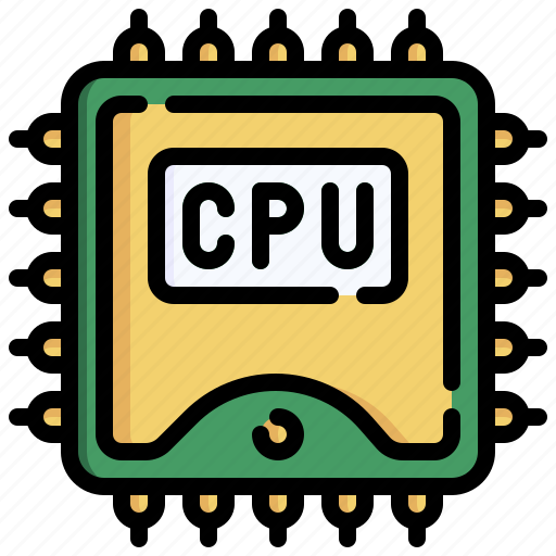 Processor, cpu, electronics, chip, technology icon - Download on Iconfinder