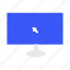 arrow, arrow pointer, computer, display, hardware, monitor, screen 
