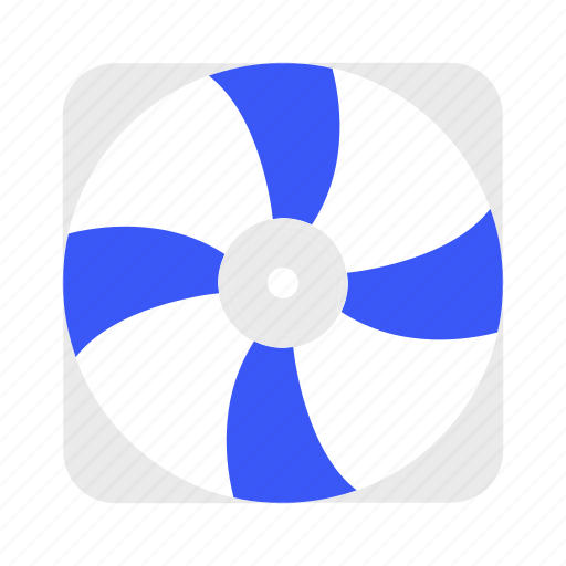 Air, cooling fan, device, electronic, fan, instrument, wind icon - Download on Iconfinder