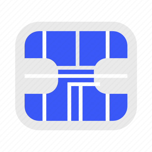 Chip, device, hardware, microchip, microprocessor, slot icon - Download on Iconfinder