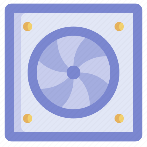 Fan, cooling, computer, electronics, warm icon - Download on Iconfinder