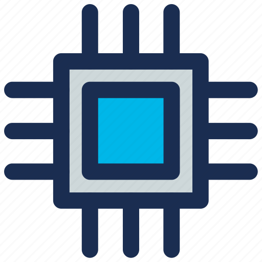Processor, chip, cpu, microchip, computer icon - Download on Iconfinder