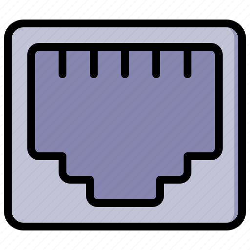 Port, cable, plug, connector, usb, socket, power icon - Download on Iconfinder