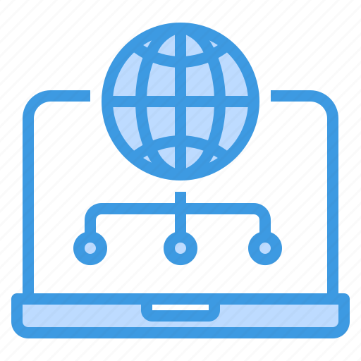 Communication, computer, global, internet, network, networking, server icon - Download on Iconfinder