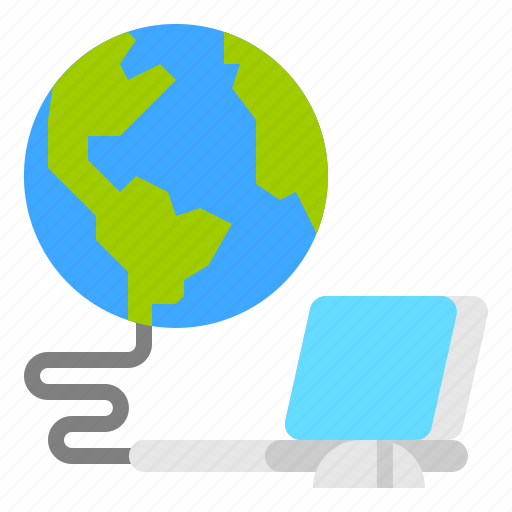 Computer, connect, internet, world icon - Download on Iconfinder