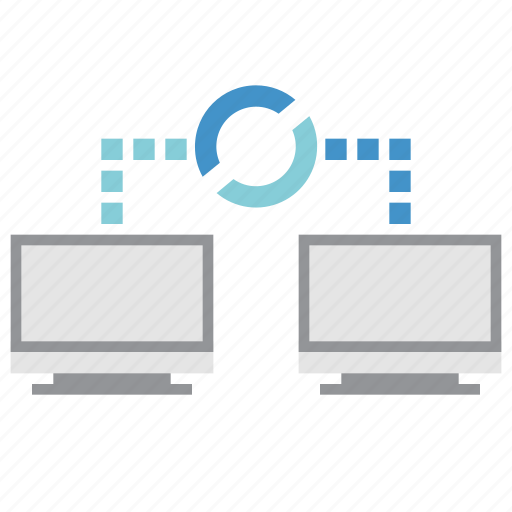 Computer, connect, data, device, network, synchronization icon - Download on Iconfinder