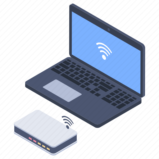 Broadband network, internet connection, internet hub, wireless connection, wireless network icon - Download on Iconfinder