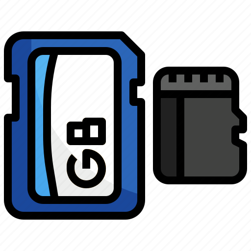 Sd, card, memory, storage, electronics icon - Download on Iconfinder