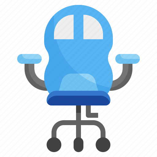 Gaming, chair, furniture, household, study icon - Download on Iconfinder