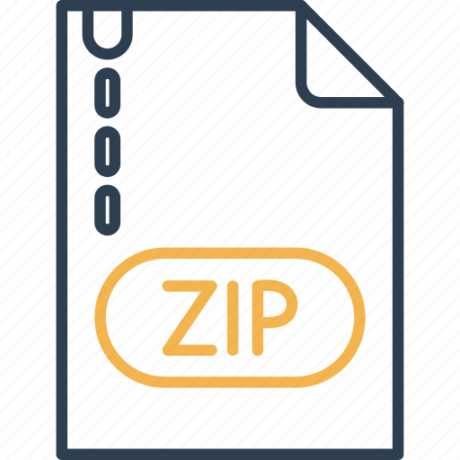 Zip file, directory, document, file, zip icon - Download on Iconfinder