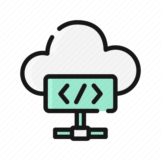 Cloud, code, coding, computer, database, server, storage icon - Download on Iconfinder
