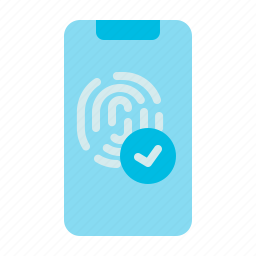Computer, fingerprint, lock, security, smartphone icon - Download on Iconfinder