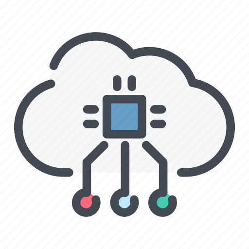 Chip, cloud, connect, connection, processor, service, technology icon - Download on Iconfinder