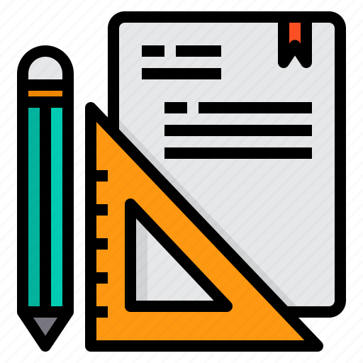 Education, learning, paper, pencil, school, student, tools icon - Download on Iconfinder