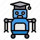 education, graduate, learning, robot, school, student, study