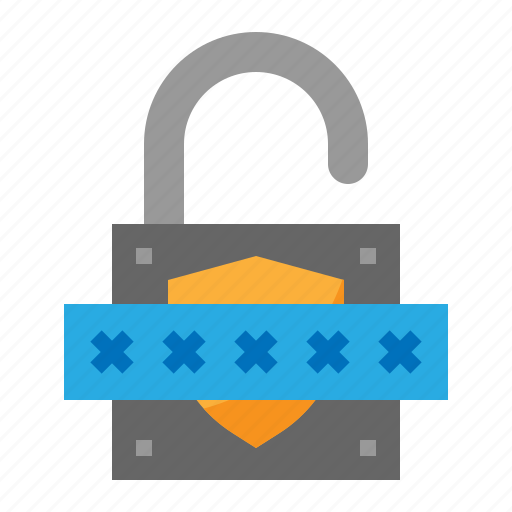 Lock Password Secure Unlock Icon