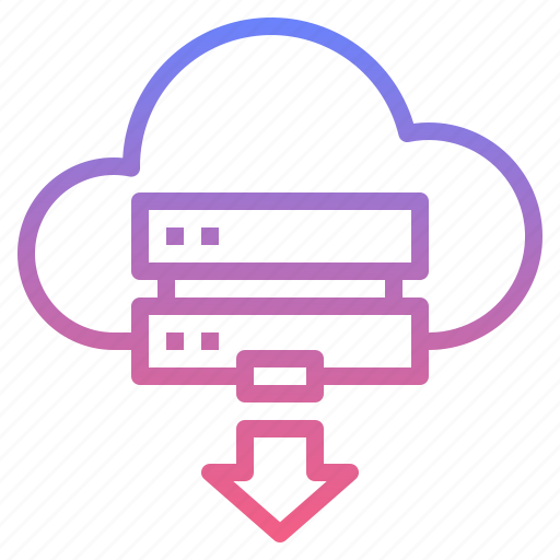 Cloud, download, online, server icon - Download on Iconfinder