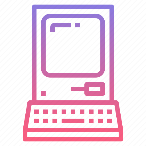 Computer, diskette, monitor, retro icon - Download on Iconfinder