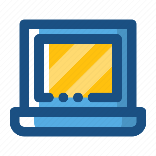 Computer, device, laptop, laptop device icon - Download on Iconfinder