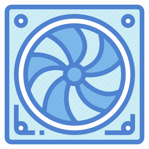 Domotics, electronics, fan, ventilation icon - Download on Iconfinder