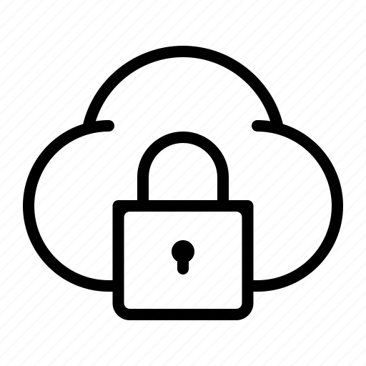 Cloud, computing, lock icon - Download on Iconfinder