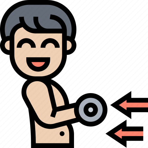 Fitness, target, bicep, physical, training icon - Download on Iconfinder