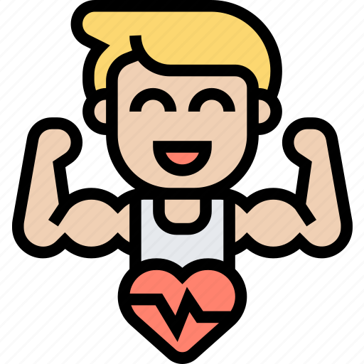 Heart, rate, athlete, cardio, healthcare icon - Download on Iconfinder