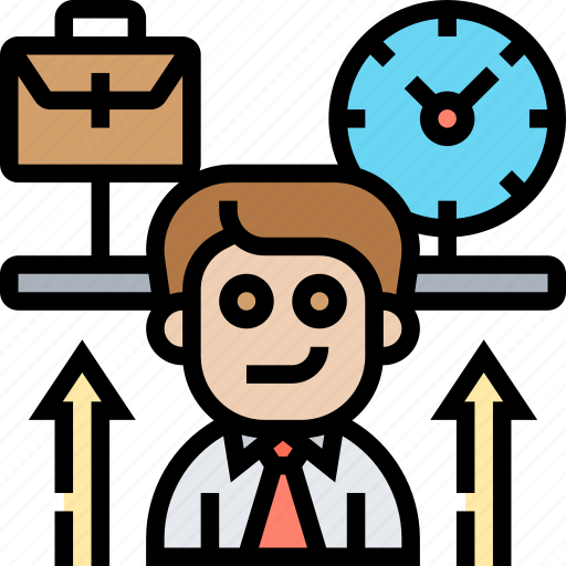 Work, balance, time, tasks, manager icon - Download on Iconfinder