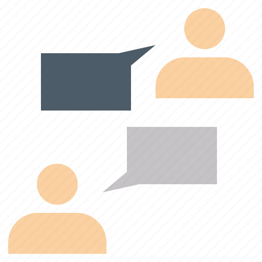 Colloquy, conversation, dialogue, discourse, discussion icon - Download on Iconfinder