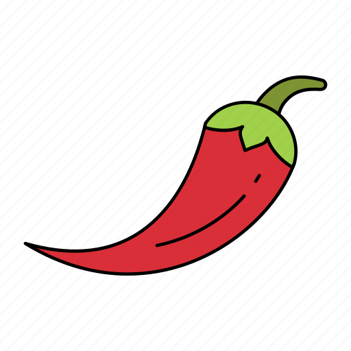 Chilli, fruit, green, peppers, red icon - Download on Iconfinder