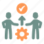 collaboration, cooperation, business, office, group, team, work, worker, full 