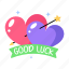good luck, luck typography, best wishes, typography words, typography letters 