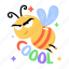 honey bee, queen bee, apis mellifera, cool word, cool text 