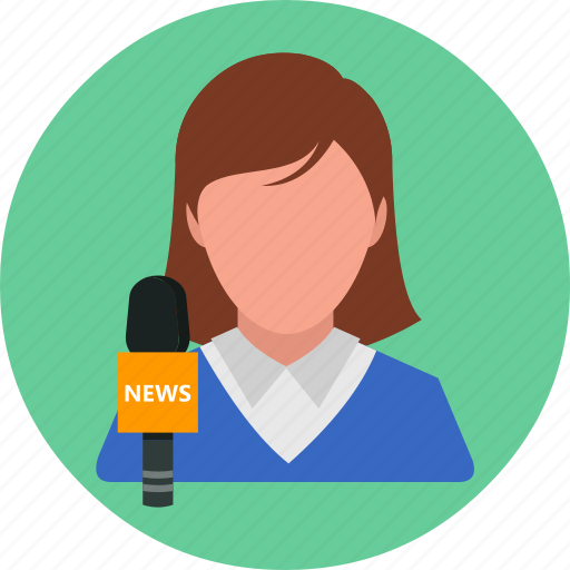 News, news reporter, report, business, document, office icon - Download on Iconfinder