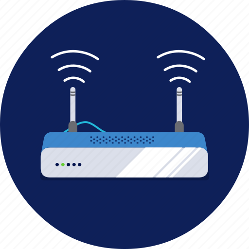 Broadband, modem, wifi, internet, network, technology, wireless icon - Download on Iconfinder