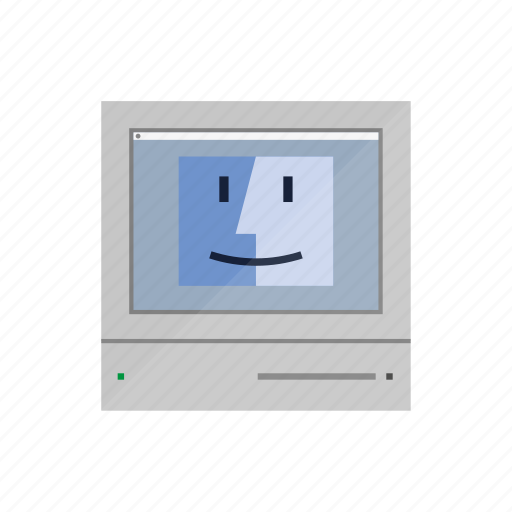 Mac, computer, old, machintosh, finder icon - Download on Iconfinder