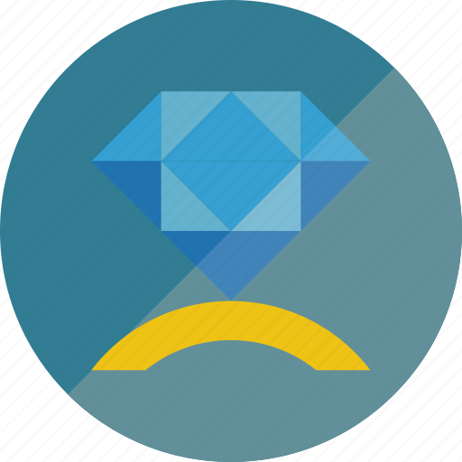 Ring, diamond icon - Download on Iconfinder on Iconfinder