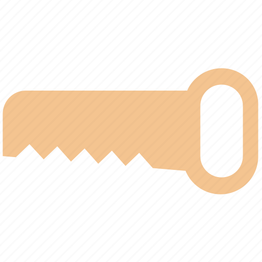 Carpentry tool, construction, cutter, hand saw, sharp tooth, wood cutter tool icon - Download on Iconfinder