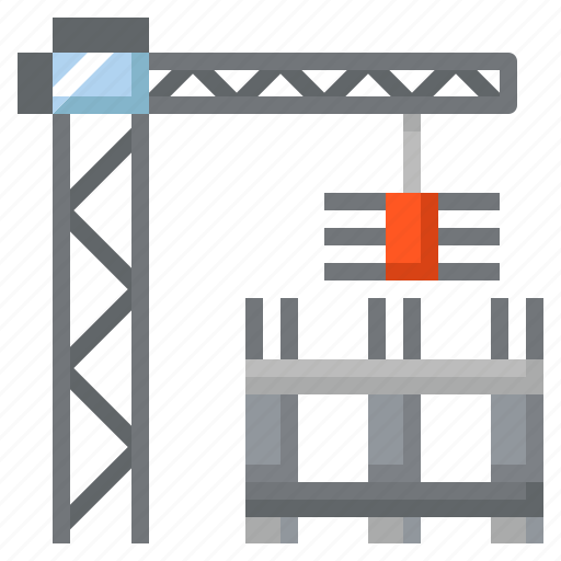 And, architecture, city, construction, crane, hook, tools icon - Download on Iconfinder