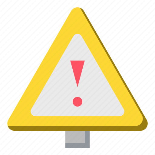 Alert, danger, exclamation, signs, traffic, triangle, warning icon - Download on Iconfinder